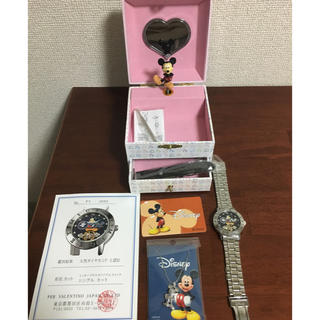ディズニー(Disney)のミッキー生誕80周年 腕時計 メモリアルウォッチ LOVEアワーズ ※未使用品(腕時計(アナログ))