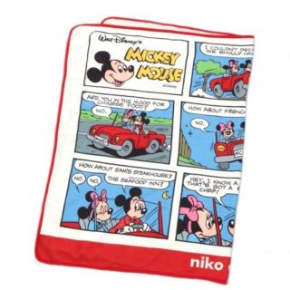 ニコアンド(niko and...)の♥新品♥niko and…♥ミッキーコラボ♥ブランケット♥レッド♥ギフト包装(その他)