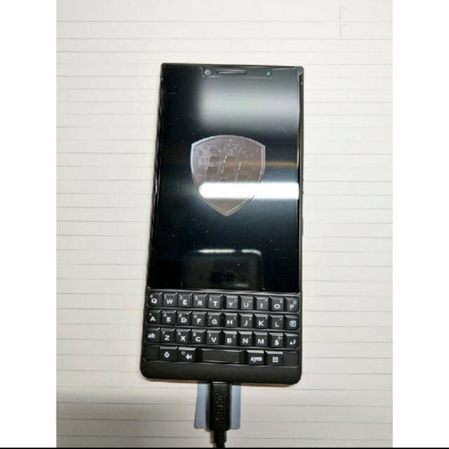 （極美品）国内版SIMフリー BlackBerry KEY2 128GB