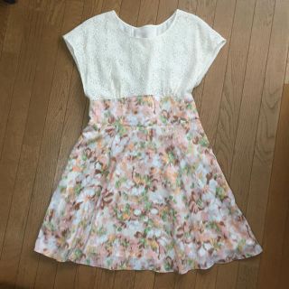 ジルバイジルスチュアート(JILL by JILLSTUART)の美品ジルバイジルスチュアートワンピース♡スナイデルリランドチュールレッセパッセ(ミニワンピース)