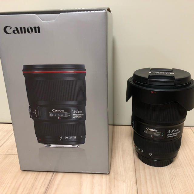 Canon(キヤノン)のCanon 16-35mm F4L 極美品 スマホ/家電/カメラのカメラ(レンズ(ズーム))の商品写真