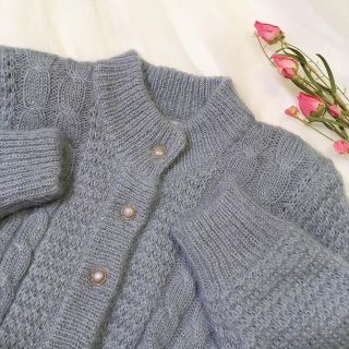 フラワー(flower)のvintage knit cardigan 🕊(カーディガン)