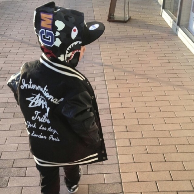 STUSSY(ステューシー)のお値下げ  STUSSY   Kids Marshall Jacket キッズ/ベビー/マタニティのキッズ服男の子用(90cm~)(ジャケット/上着)の商品写真