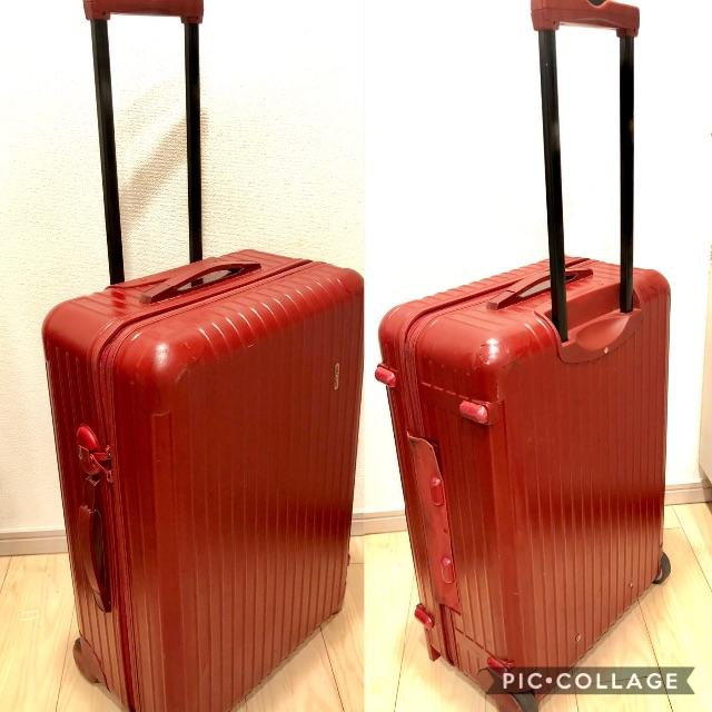 RIMOWA(リモワ)のRIMOWA リモワ 赤 サルサ 約63L 2輪 レディースのバッグ(スーツケース/キャリーバッグ)の商品写真