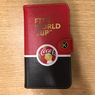 コカコーラ(コカ・コーラ)のコカコーラ 2018サッカーワールドカップスマホケース(記念品/関連グッズ)