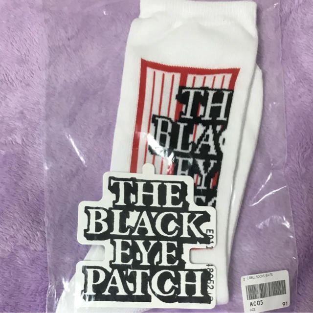 black eye patch ソックス メンズの靴/シューズ(その他)の商品写真