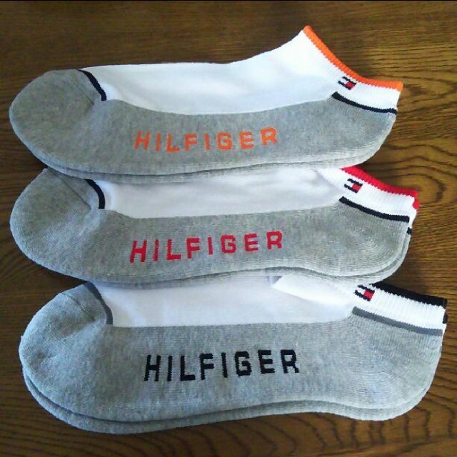 TOMMY HILFIGER(トミーヒルフィガー)のトミーヒルフィガー  靴下 3足セット カラー３ メンズのレッグウェア(ソックス)の商品写真