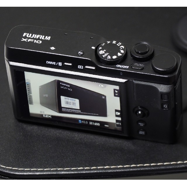 富士フイルム(フジフイルム)のFUJIFILM XF10 ブラック スマホ/家電/カメラのカメラ(コンパクトデジタルカメラ)の商品写真