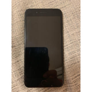 アイフォーン(iPhone)のiPhone7plus 128G ジェットブラック docomo(スマートフォン本体)