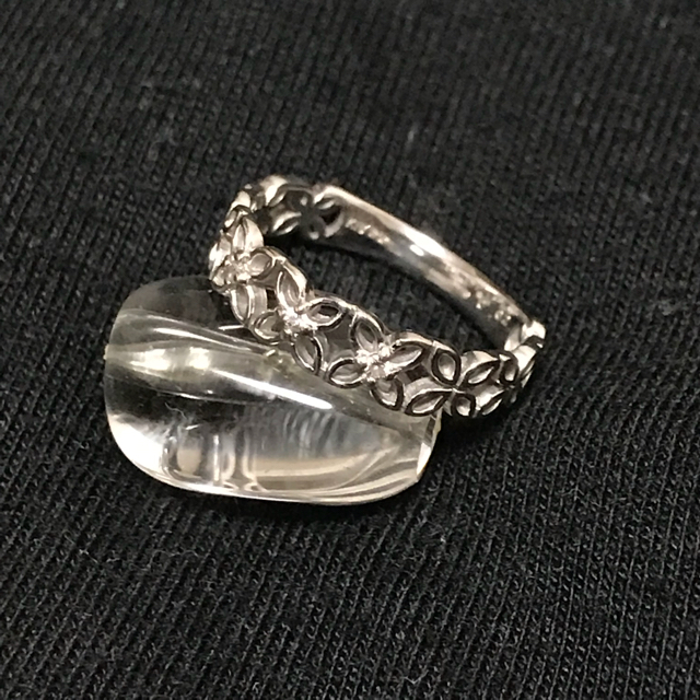 K18 wg 指輪 ピンキーリング レディースのアクセサリー(リング(指輪))の商品写真