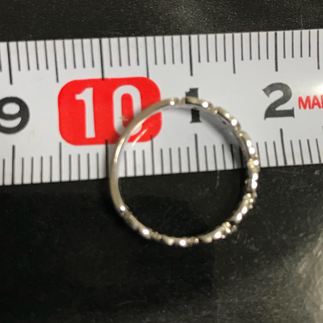 K18 wg 指輪 ピンキーリング レディースのアクセサリー(リング(指輪))の商品写真