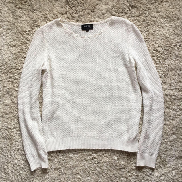 A.P.C(アーペーセー)のa.p.c cotton knit レディースのトップス(ニット/セーター)の商品写真