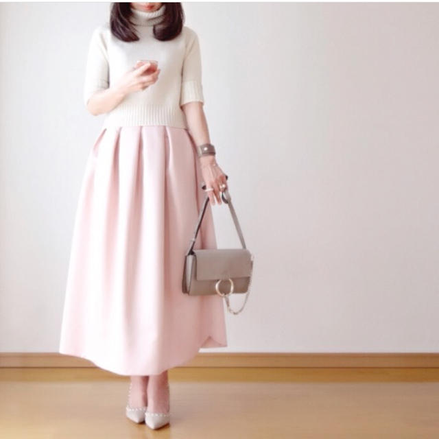 22SS♡美品】ツルバイマリコオイカワ Odette ブラック スカート