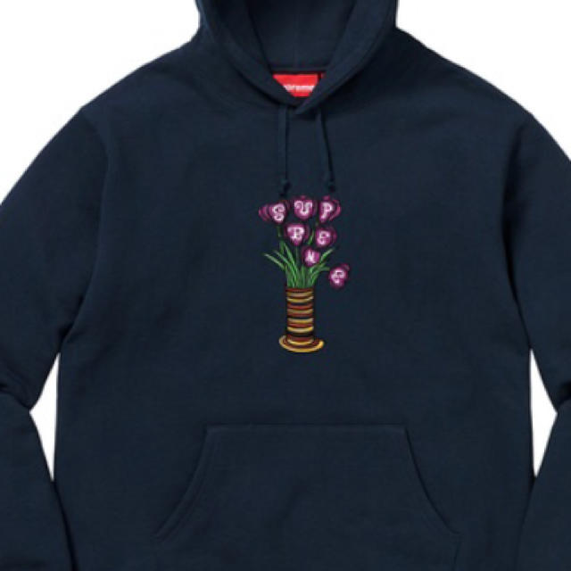 Supreme  Flowers Hooded Sweatshirt