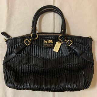 コーチ(COACH)のCOACH ハンドバッグ 黒(ハンドバッグ)