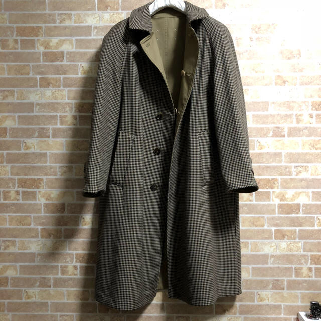 Maison Martin Margiela 千鳥柄　チェスターコート