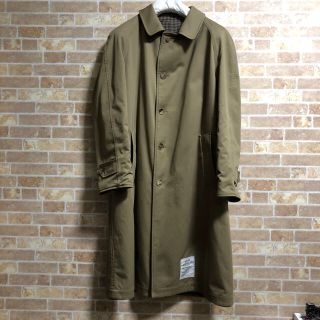 マルタンマルジェラ(Maison Martin Margiela)のMaison Margiela 千鳥格子柄 リバーシブルコート(トレンチコート)