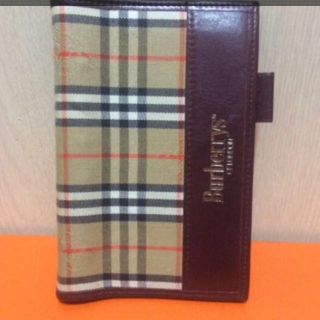 バーバリー(BURBERRY)の本物バーバリーのチェックの手帳ケース(その他)