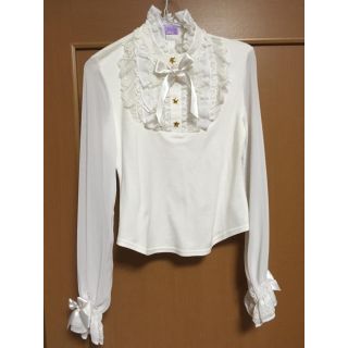 アンジェリックプリティー(Angelic Pretty)のミルキークロスカットソー(カットソー(長袖/七分))