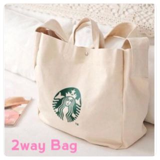 スターバックスコーヒー(Starbucks Coffee)のスタバ 2way トートバッグ ショルダーバッグ(トートバッグ)