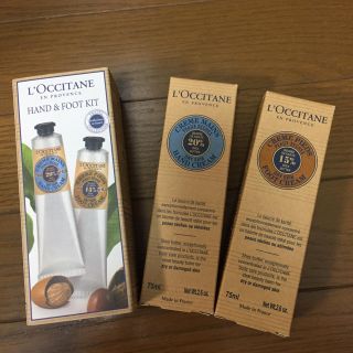 ロクシタン(L'OCCITANE)のロクシタン HAND&FOOTクリーム75ml ２本セット(ハンドクリーム)