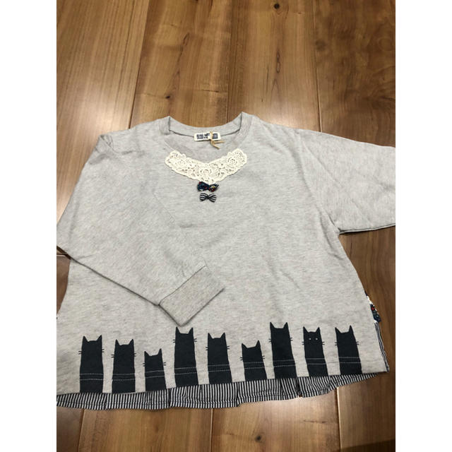 RAG MART(ラグマート)の【新品タグ付】ロンT キッズ/ベビー/マタニティのキッズ服女の子用(90cm~)(Tシャツ/カットソー)の商品写真