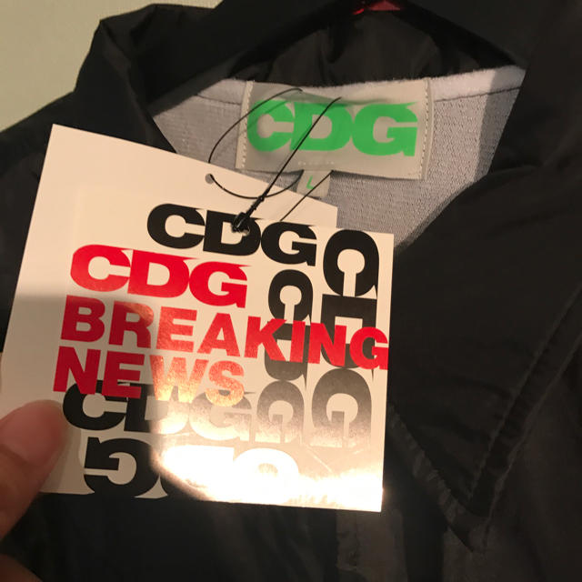 COMME des GARCONS(コムデギャルソン)のLサイズ コムデギャルソン コーチジャケット メンズのジャケット/アウター(ナイロンジャケット)の商品写真