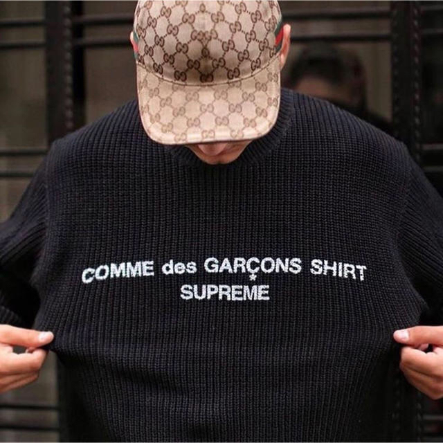 XL sup Comme des Garcons Sweater 登坂着用