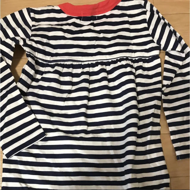 GLOBAL WORK(グローバルワーク)のボーダーワンピース GLOBAL WORK キッズ/ベビー/マタニティのキッズ服女の子用(90cm~)(ワンピース)の商品写真