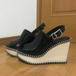 マウジー(moussy)のウッドソールサンダル(サンダル)