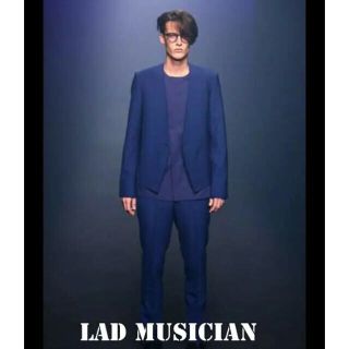 ラッドミュージシャン(LAD MUSICIAN)の14ss lad musician ノーカラージャケット(テーラードジャケット)