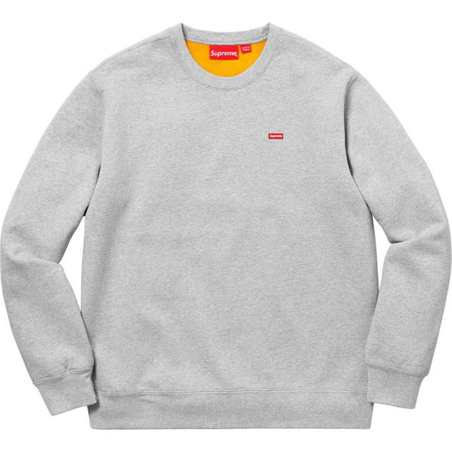 新品 supreme Contrast Crewneck グレー XL