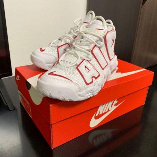 ナイキ(NIKE)のNIKE AIR MORE UPTEMPO GS モアアップテンポ モアテン(スニーカー)