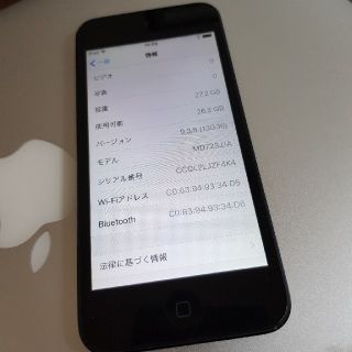 アイポッドタッチ(iPod touch)のApple　iPod touch 32GB ブラックスレート　MD723J/A(ポータブルプレーヤー)