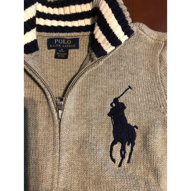 Ralph Lauren(ラルフローレン)の美品✨ラルフローレン カーディガン 150 キッズ/ベビー/マタニティのキッズ服男の子用(90cm~)(カーディガン)の商品写真