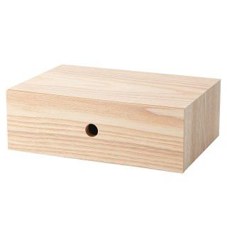 ムジルシリョウヒン(MUJI (無印良品))の無印良品 ＭＤＦ小物収納１段 ３個セット(小物入れ)