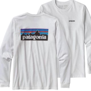 パタゴニア(patagonia)のパタゴニア ロンt m ホワイト(Tシャツ/カットソー(七分/長袖))