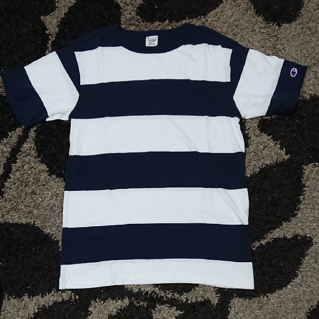 Champion(チャンピオン)のチャンピオン ボーダーTシャツ メンズのトップス(Tシャツ/カットソー(半袖/袖なし))の商品写真