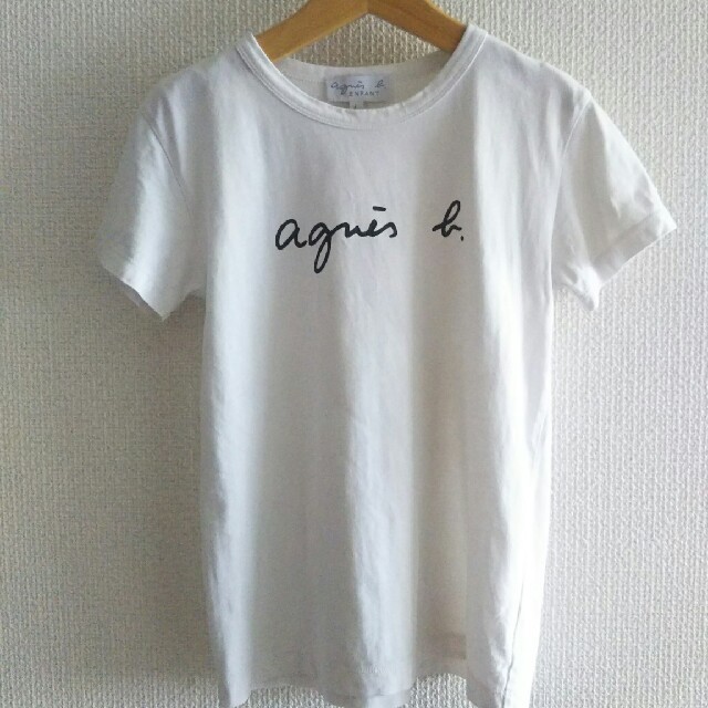 agnes b.(アニエスベー)のriiiiisa様専用 アニエスb キッズTシャツ 白 キッズ/ベビー/マタニティのキッズ服女の子用(90cm~)(Tシャツ/カットソー)の商品写真