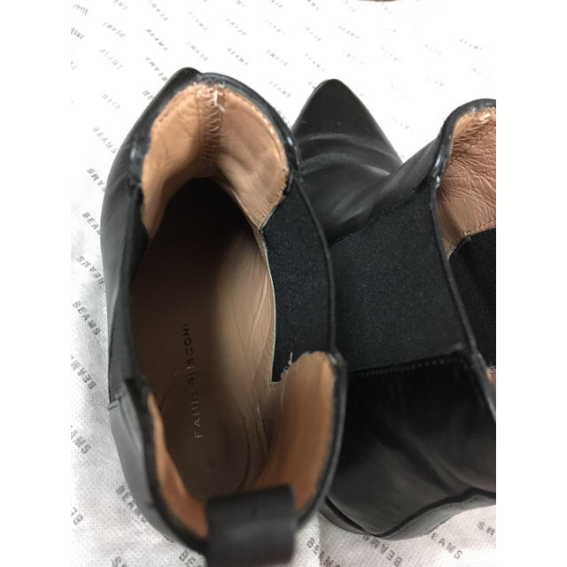 FABIO RUSCONI(ファビオルスコーニ)のFABIO RUSCONI 黒 ショートブーツ レディースの靴/シューズ(ブーツ)の商品写真