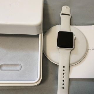 アップルウォッチ(Apple Watch)の保証付 Apple Watch Series  3 42mm Edition 白(その他)