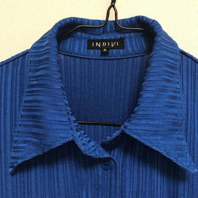 INDIVI(インディヴィ)の【INDIVI】綺麗めカラーポロシャツ レディースのトップス(ポロシャツ)の商品写真