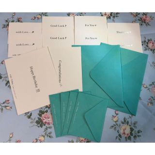 ティファニー(Tiffany & Co.)の【 新品・未使用 】Tiffany ティファニー メッセージカード レターセット(その他)