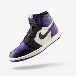 ナイキ(NIKE)のAJ1 COURT PURPLE(スニーカー)