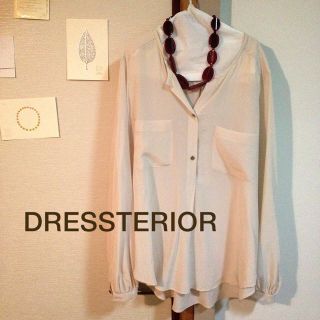 ドレステリア(DRESSTERIOR)のドレステリア☆シルクブラウス(シャツ/ブラウス(長袖/七分))