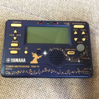 ヤマハ(ヤマハ)の【美品！】ヤマハ チューナーメトロノーム TDM-75(その他)