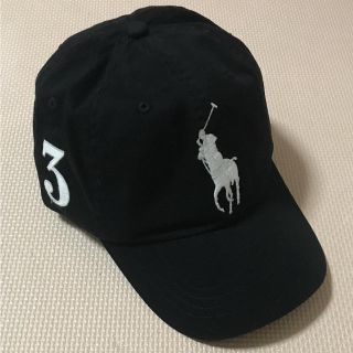 ポロラルフローレン(POLO RALPH LAUREN)のポロラルフローレン 帽子 ビッグポニーロゴキャップ POLO.BLACK(キャップ)