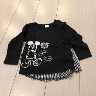 ディズニー(Disney)の男児 ロンT ミッキー グーフィー(Tシャツ/カットソー)