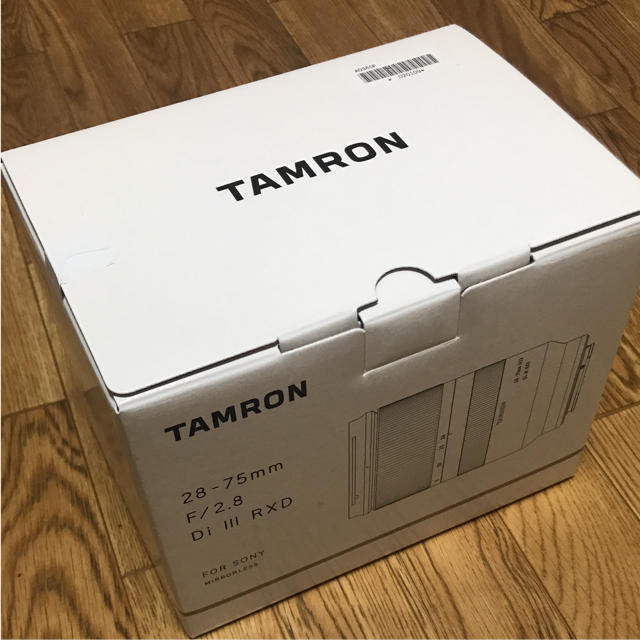 【新品送料込】TAMRON28-75mmF2.8 Di III RXD A036 レンズ(ズーム)