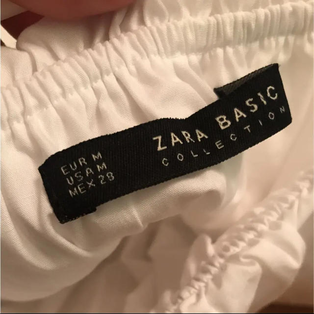 ZARA(ザラ)のZARA オフショル トップス レディースのトップス(カットソー(半袖/袖なし))の商品写真